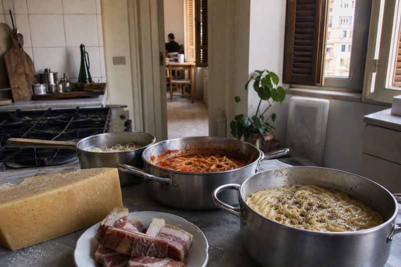 Three Sauces, Home Kitchen